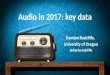 Audio Market Overview 2017