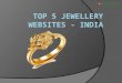 Top 5 jewellery websites
