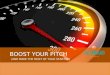 BOOST YOUR PITCH - AND MAKE THE MOST OF YOUR STARTUP