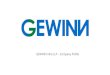GEWINN Company Profile