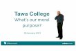 Our Moral Purpose