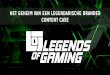 Het geheim van een legendarische branded content case: Legends of Gaming