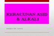 keracunan Asid & Alkali