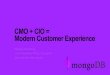 Meagen Eisenberg, CMO, MongoDB - Modern Customer Experience