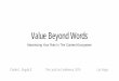 Charles Rygula: Value Beyond Words