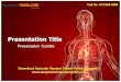 Online Vascular System Powerpoint Template and Backgroud