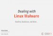Dealing with Linux Malware