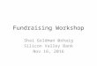 Fundraising Workshop