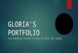 Gloria’s portfolio