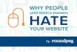 Why people hate your website