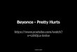 Beyonce - Pretty Hurts