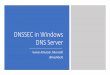 DNSSEC in Windows DNS Server