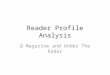 Reader Profile Analysis