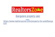 Bangalore property sale | Realtorszone