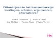 Geert Driessen ea (2014) Zittenblijven in het basisonderwijs: leerlingen, scholen, argumenten, alternatieven