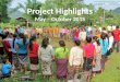 LURAS project highlights, May-Oct '15