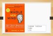 Book PPT on A Whole New Mind - Why Right Brainers will Rule the Future