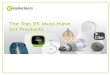 The Top 25 Must-Have IoT Products