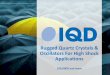 IQD rugged quartz crystals & oscillators for high shock applications