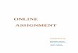 Online assinment blog