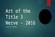 Art of the title 3: Nerve 2016