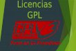 Licencias gpl
