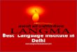 Language Institute in Delhi @