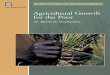 Agricultural Growth for the Poor - ISBN: 0821360671