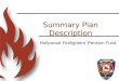 City of Hollywood Firefighters' Pension Fund - Summary of Plan Provisions
