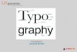 Typography in Design