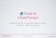 Drupal as a Data Purveyor, Part II