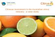 Chinese Investment in Australian Citrus - A Case Study