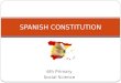 Spanish constitution
