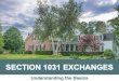 Section 1031 Exchanges - Understanding the Basics