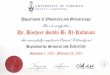 Reproductice Sciences and Infertility Fellowship Certificate
