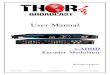 Thor Broadcast H-4 ADHD User Manual
