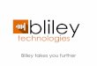 Bliley Takes You Further