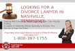 Looking For A Divorce Lawyer In Nashville