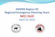 DEMHS Region #2 Regional Emergency Planning Team MCI Drill 