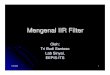Mengenal IIR Filter