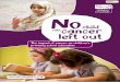 No child with cancer left out report