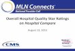 Overall Hospital Quality Star Ratings on Hospital Compare August 