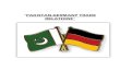 “PAKISTAN-GERMANY TRADE RELATIONS”