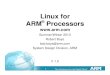 Linux for ARM ® Processors