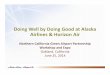 Doing Well by Doing Good Alaska Airlines & Horizon Air Green Airport Fleets