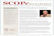 SCOPe Newsletter - June 2016