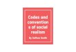 Codes and conventions British social realism
