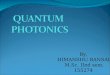 Quantum photonics