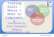 SEO Tasking Goals - Where & How to Compromise