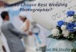 Glamour Me Studio | How to Choose Best Wedding Photographer?